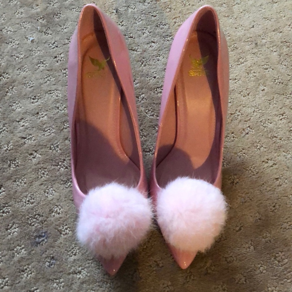 Pink heels